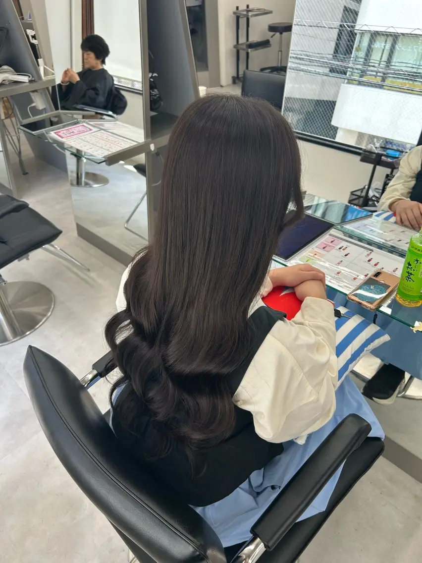 ロング エクステ アレンジ/エクステ✨ 推し/横浜🩵かのんのヘアスタイル