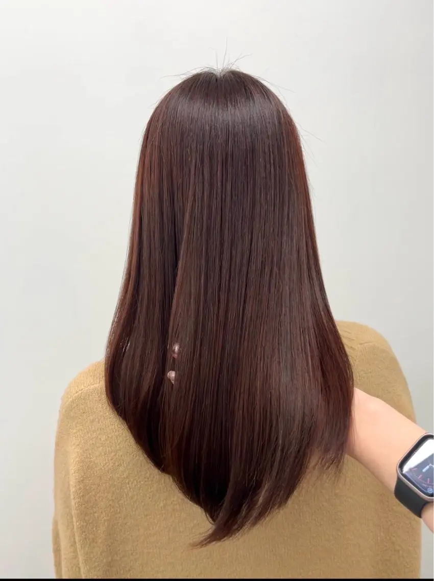 カラー ENV 船橋 佐久間 彩のヘアスタイル