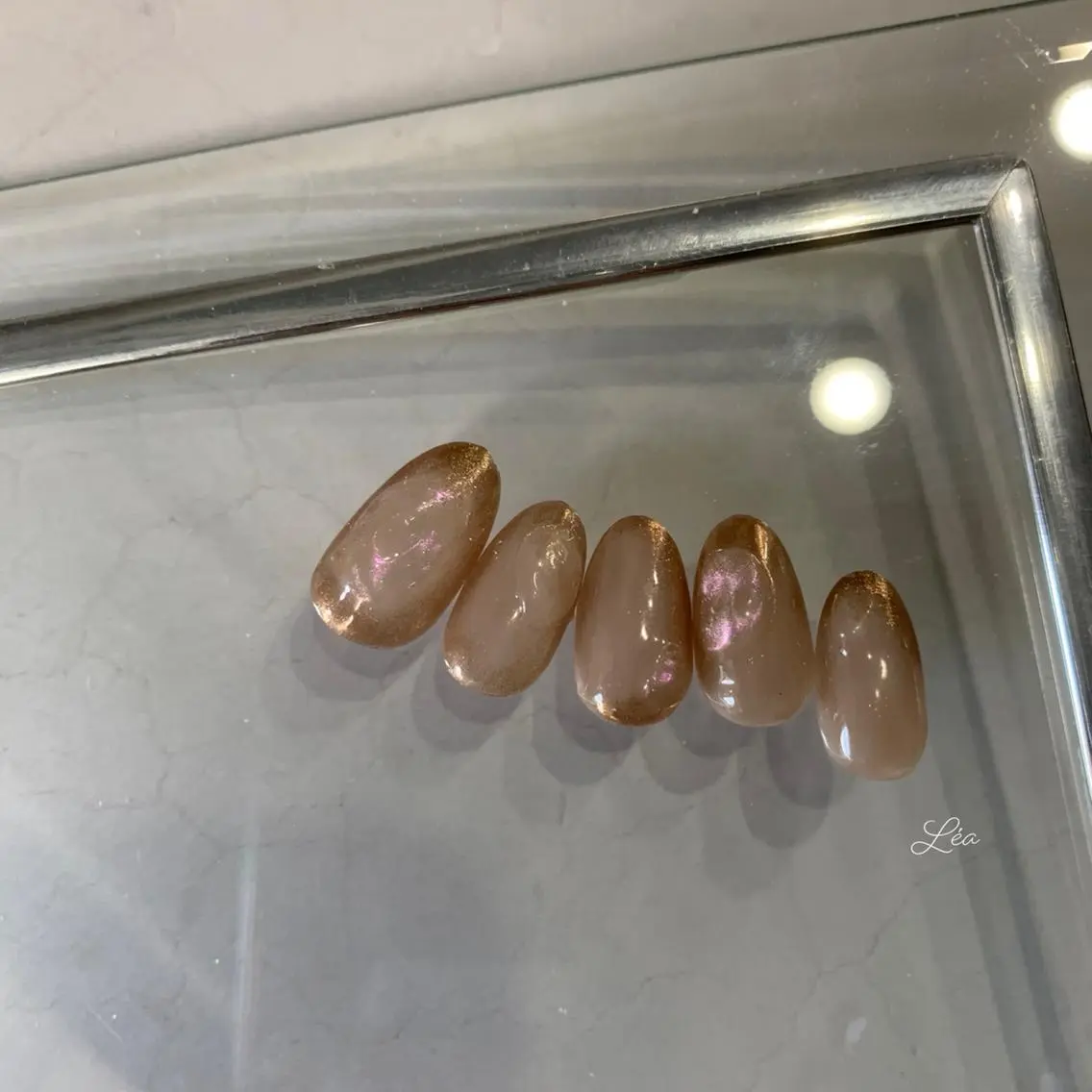 ネイル ジェルネイル パラジェル Léa nailのネイルデザイン