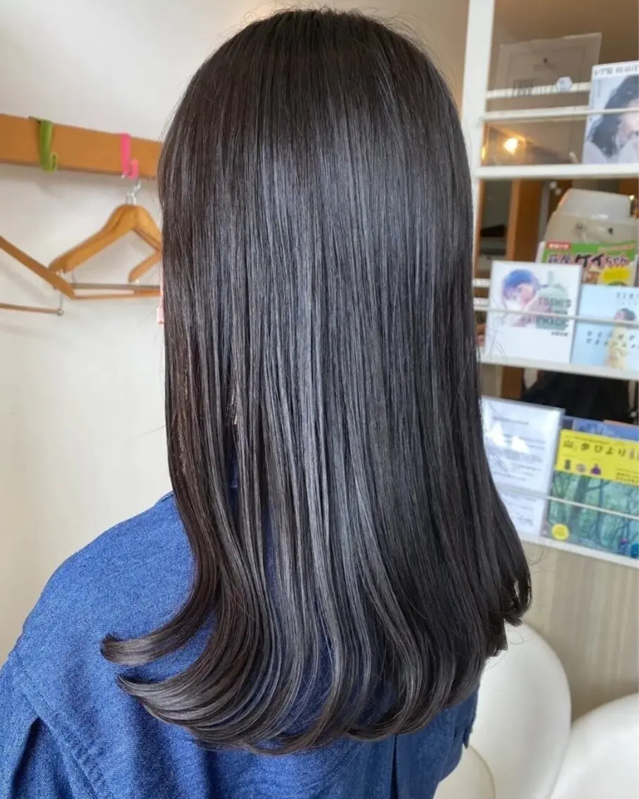 カット＋縮毛矯正の写真