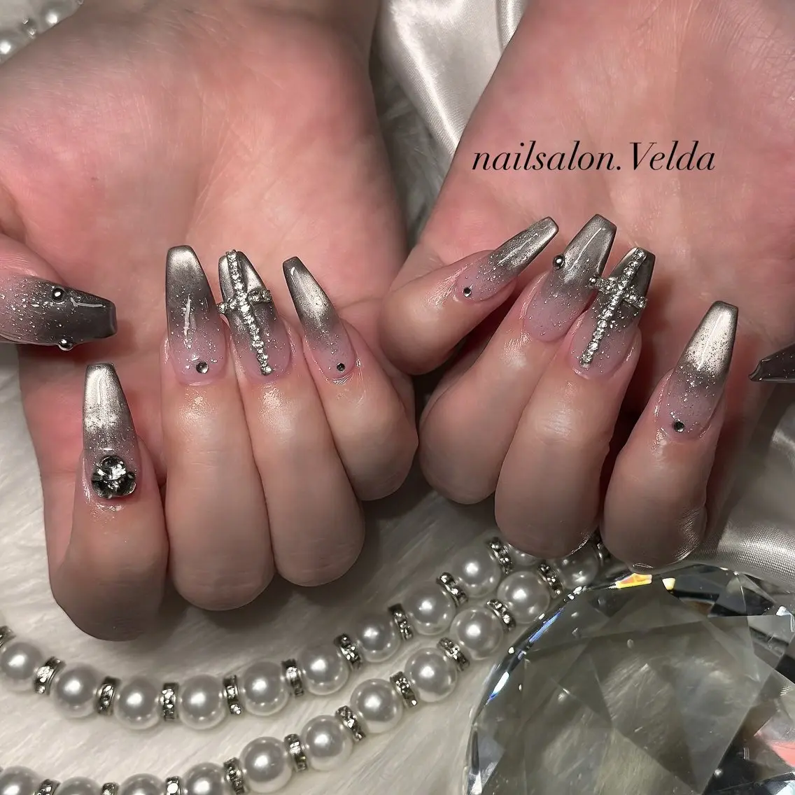 ネイル フラッシュネイル ハンドネイル 💎Rina💎 プライベートサロン✨のネイルデザイン