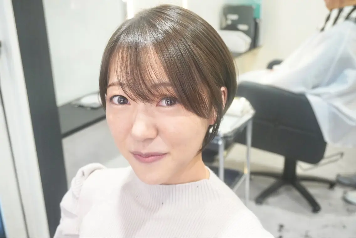 ショート カラー ショートヘア ミヤザキ ユタカのヘアスタイル