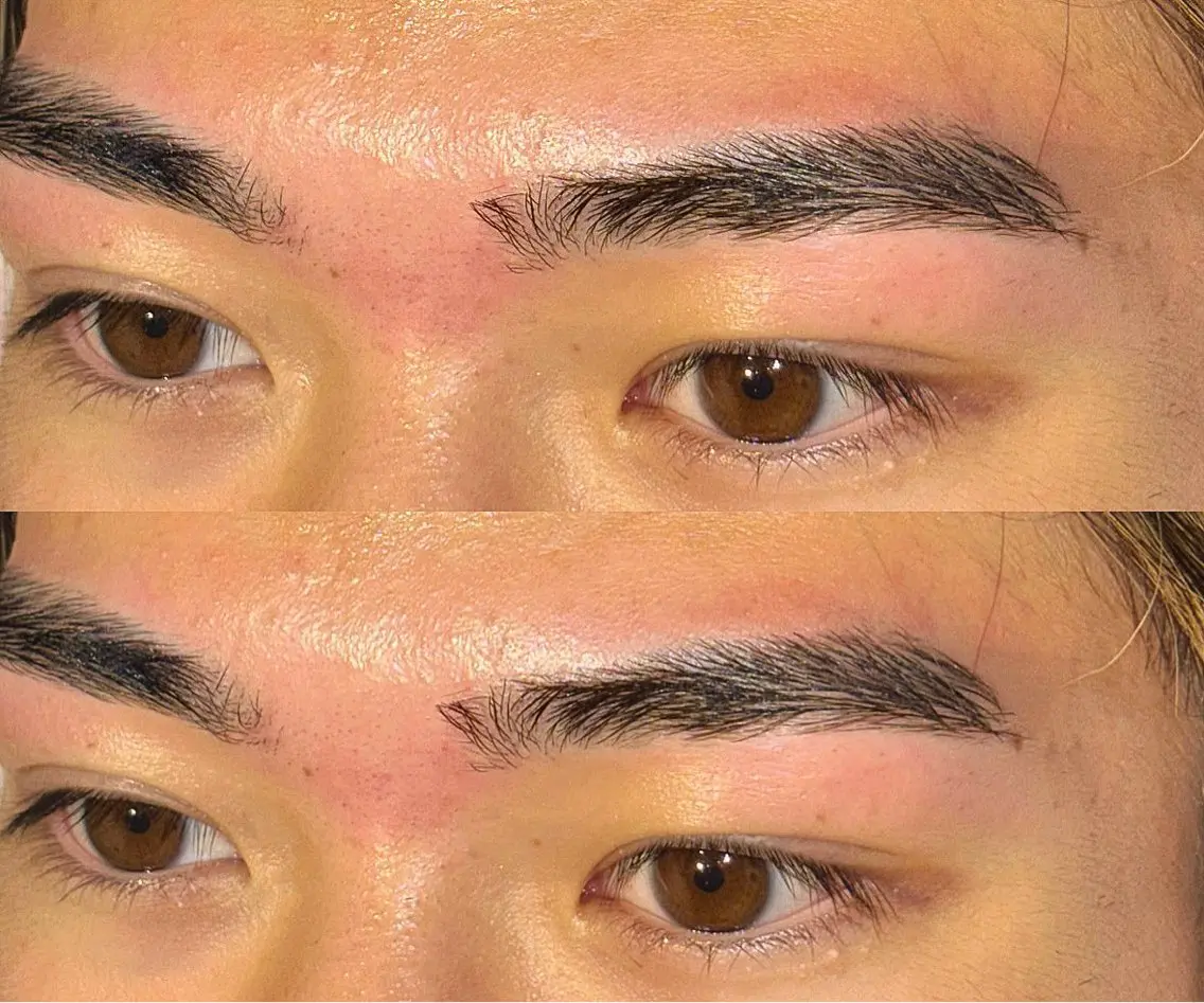 【ミニモ限定】　Men's eyebrow waxの写真