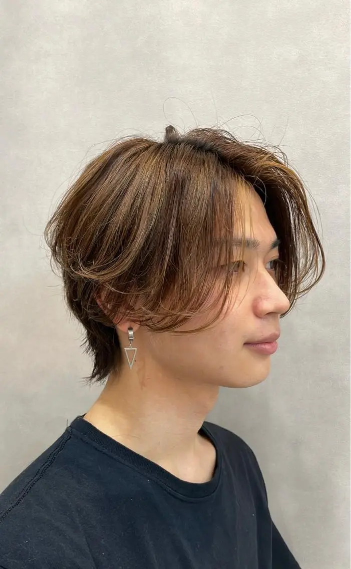 似合わせメンズカット+透明感カラー‼️の写真