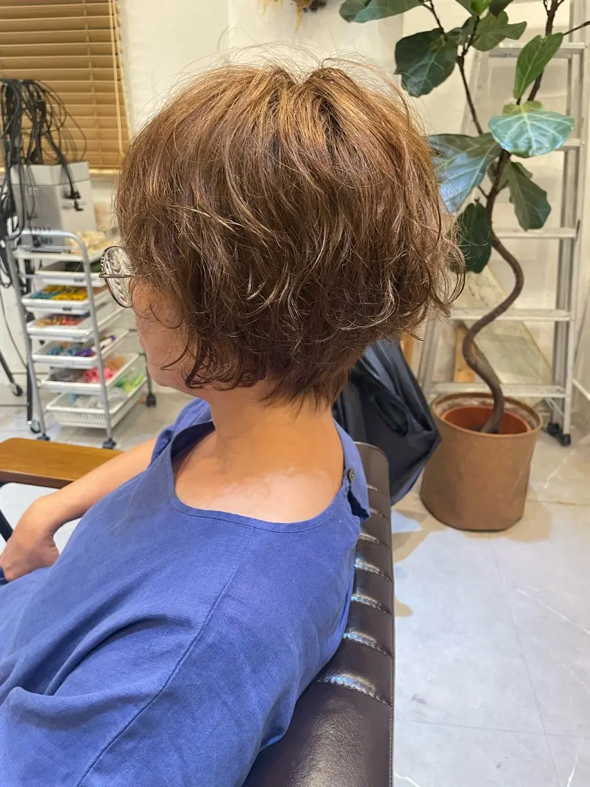 ショート 應後 健一のヘアスタイル