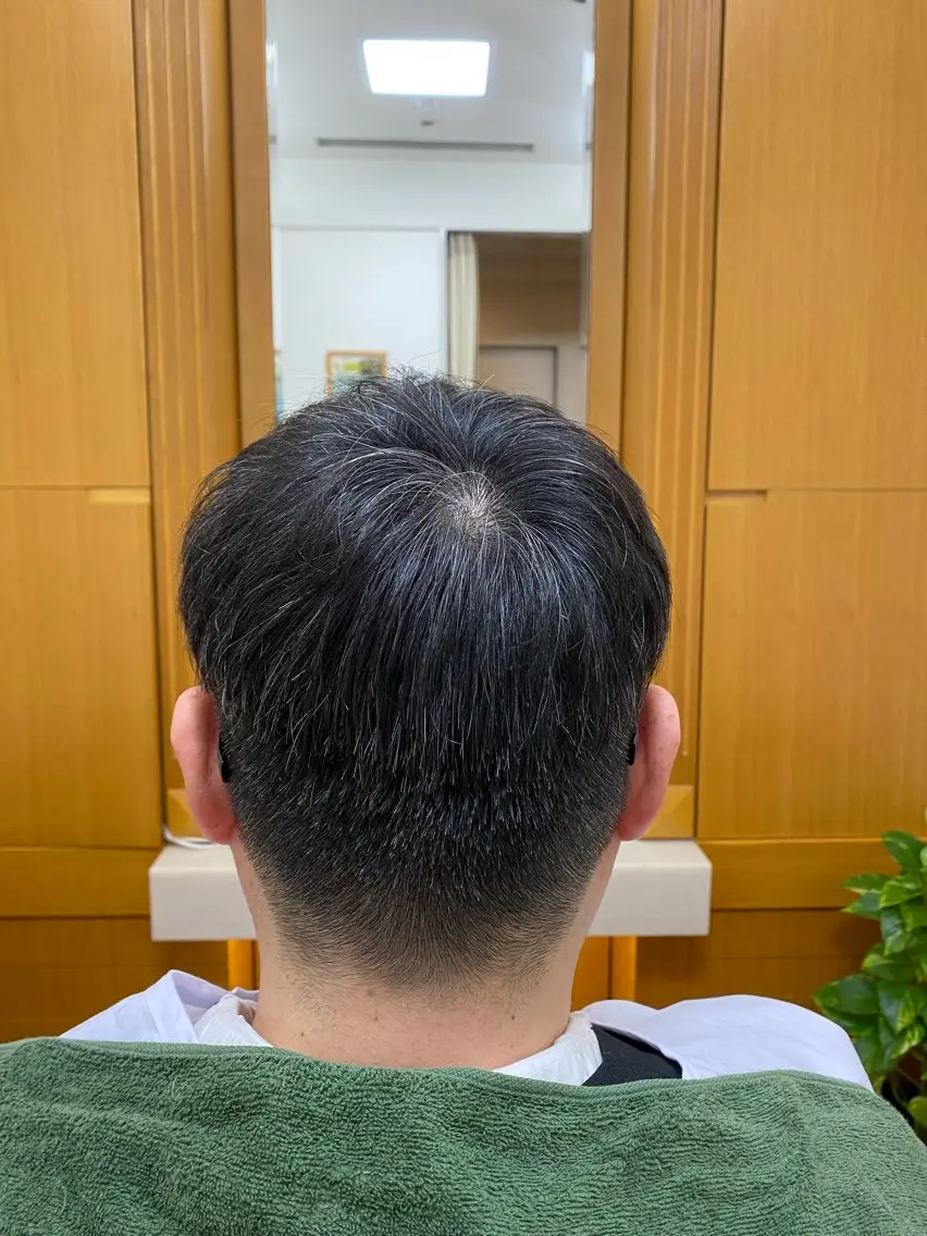 ショート メンズ カット ヘアカラー 森　敦生👑 メンズカット＆パーマのヘアスタイル