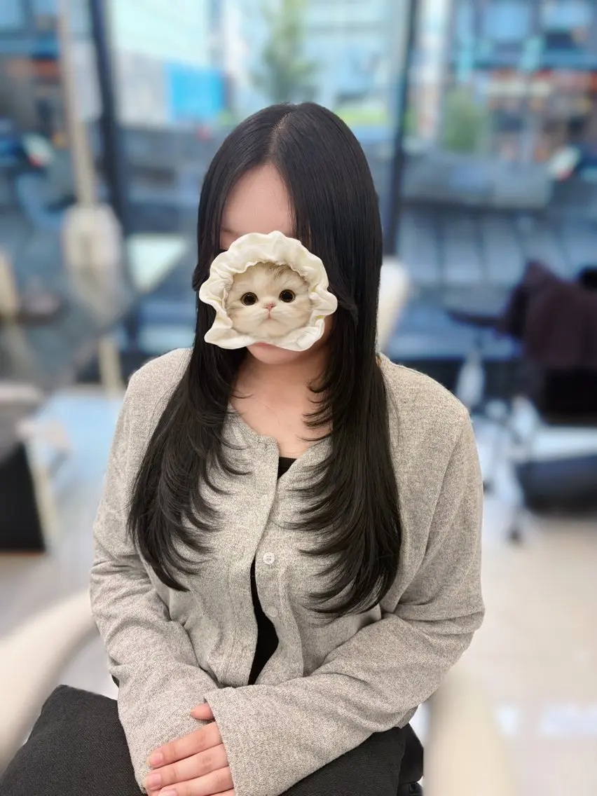 ロング カット Core　山下 このはのヘアスタイル
