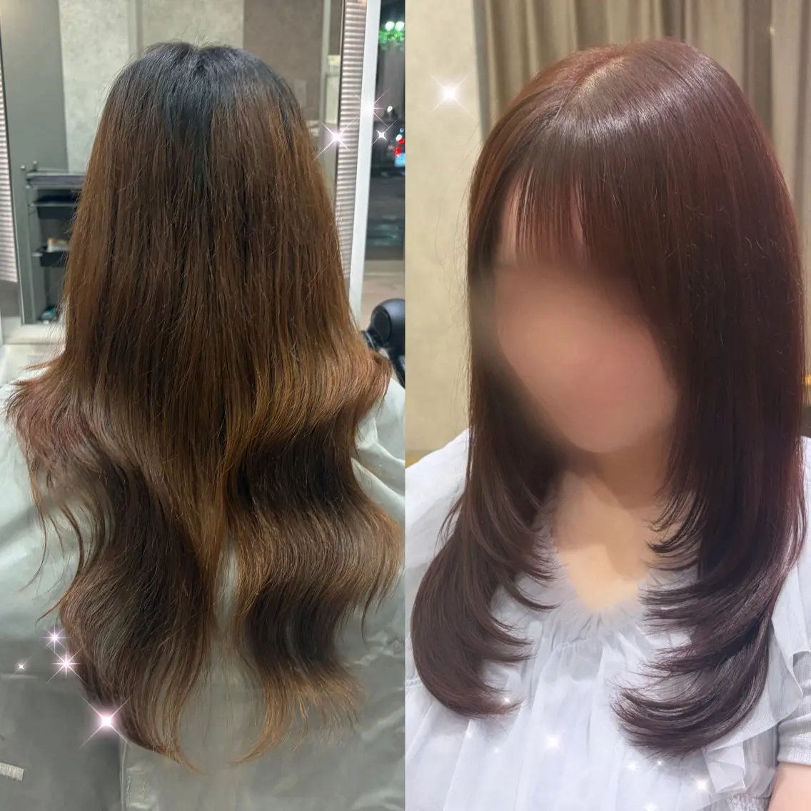 セミロング ⟡.· 夏妃 .·⟡のヘアスタイル