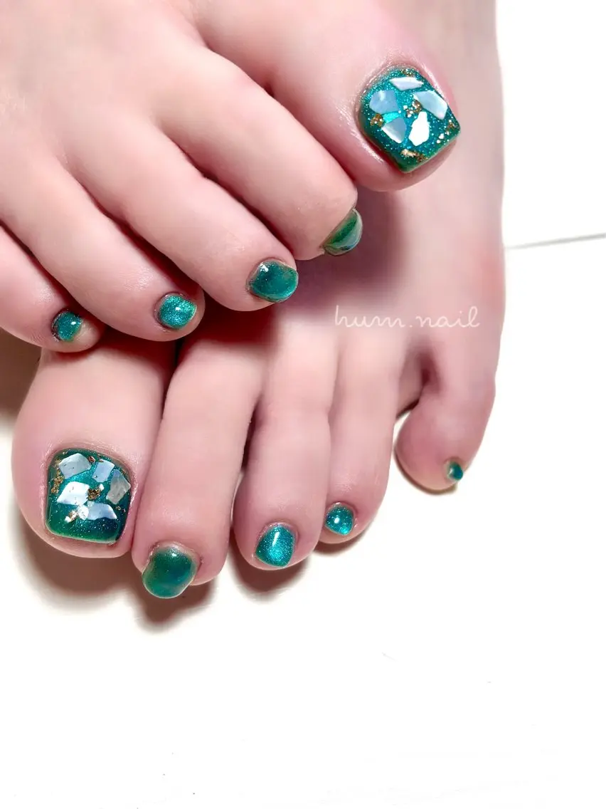 ネイル フットネイル Hum.nail （はむ.ねいる）のネイルデザイン