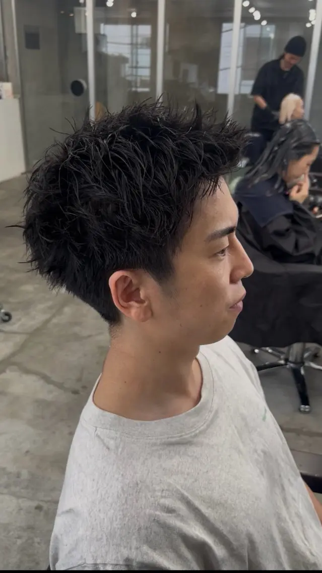 ショート カット メンズ満足度No.1 代表　北野拓海　蕨のヘアスタイル