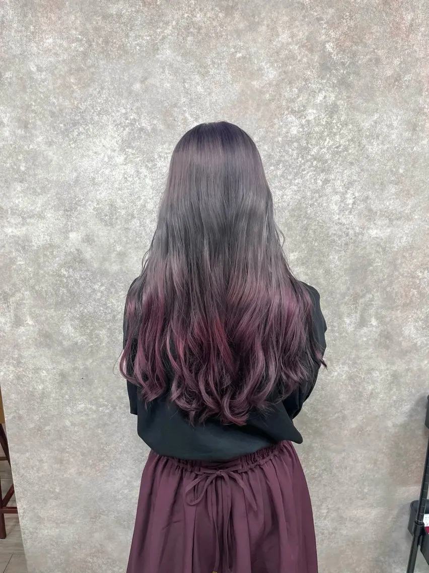 ロング カラー SHUN/韓国/ レイヤー/透明感🖤のヘアスタイル
