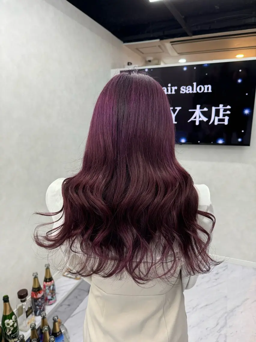 ロング カラー ヘアカラー ブリーチ/エクステ モデル募集中🖤のヘアスタイル