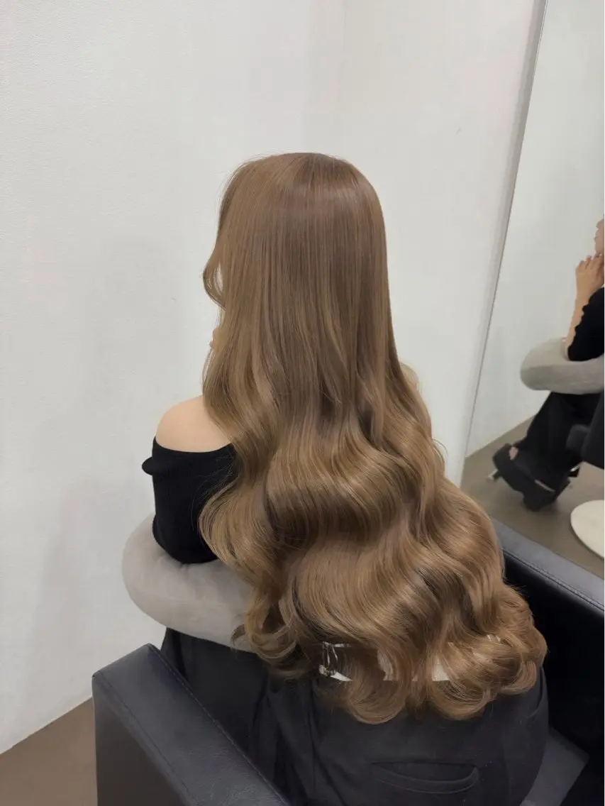 ロング カラー ヘアアレンジ ヘアカラー トリートメント かこ / モデル募集中のヘアスタイル