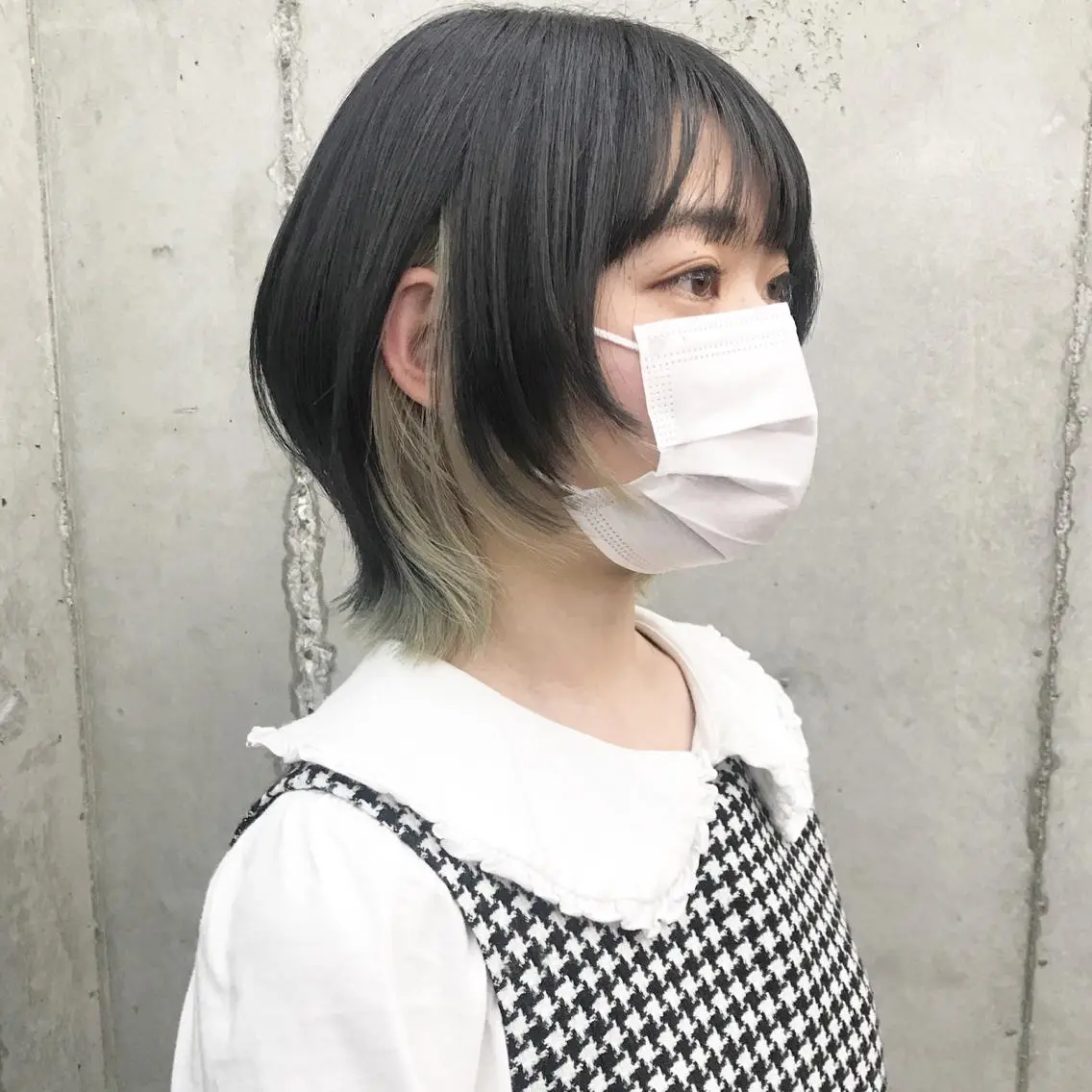 ショート カラー ベージュカラー ブリーチ ホワイトベージュ ショートヘア ウルフカット カット ヘアカラー トリートメント ヘアセット ✂︎ウルフ・ショート ✂︎MIKUNIのヘアスタイル