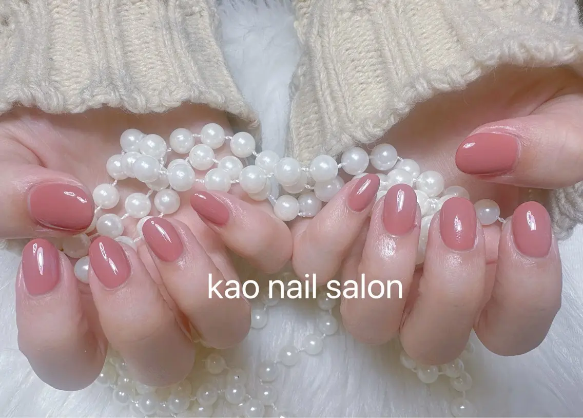 ネイル ハンドネイル kao nail マグネット/長さだしのネイルデザイン