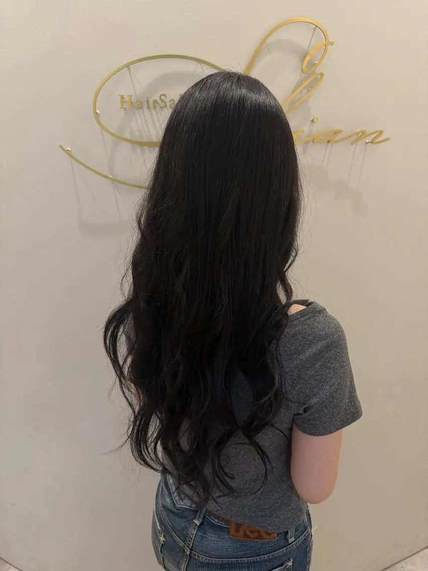 ロング カラー ヘアカラー SHIAN 💗らんかのヘアスタイル