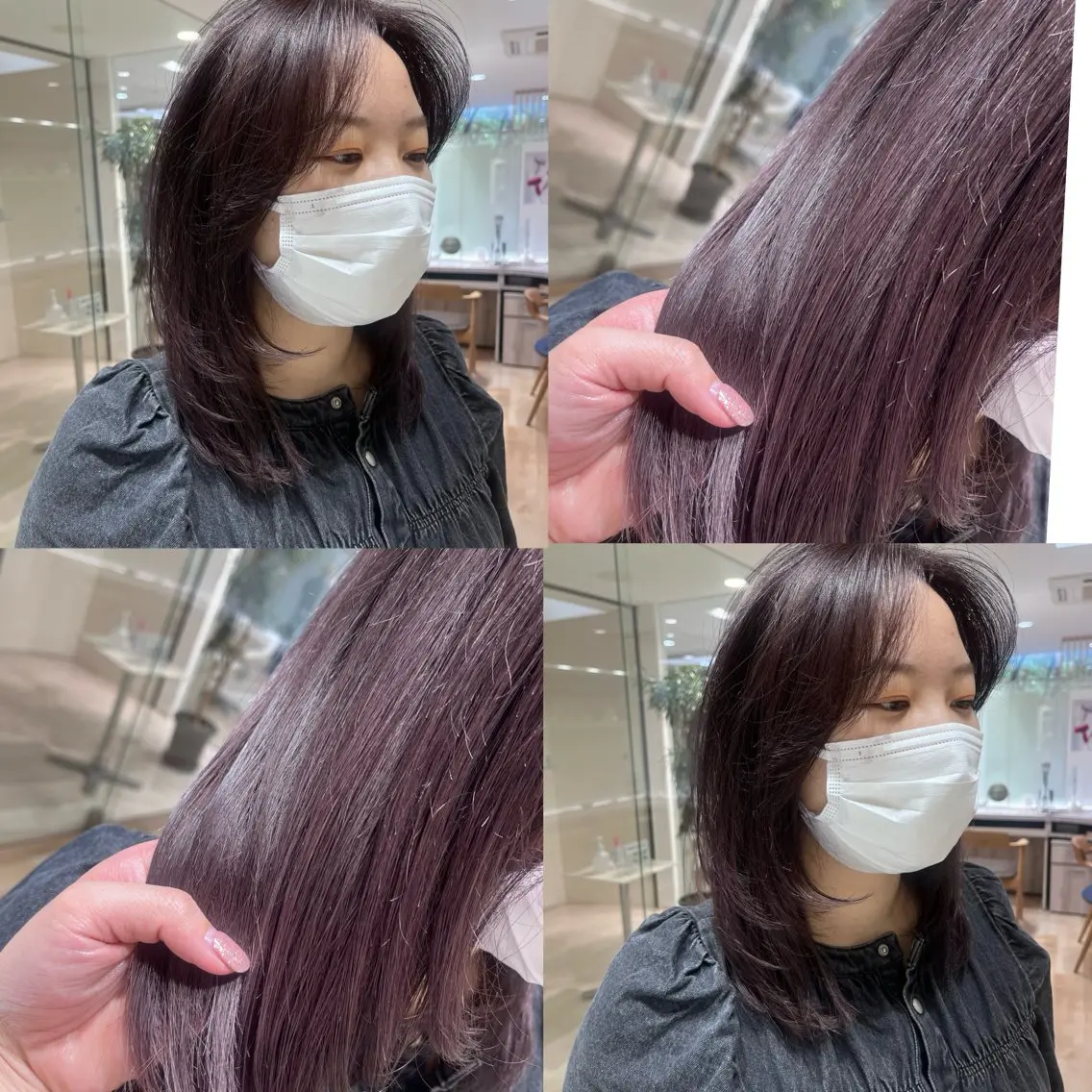 【5月29日限定🐈】カット+透明感カラー+超音波アイロントリートメントの写真
