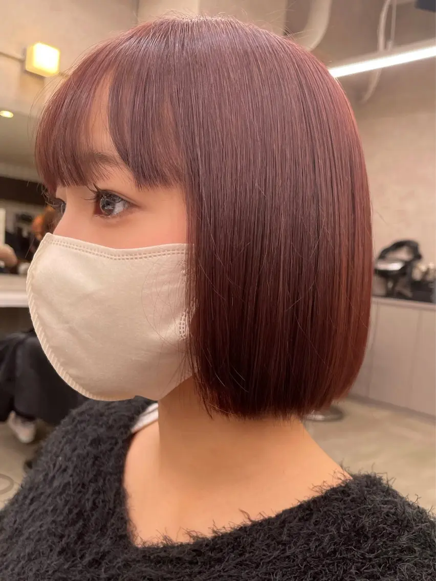 ショート カラー ヘアアレンジ 💗横浜美容室 💗HARUNAのヘアスタイル