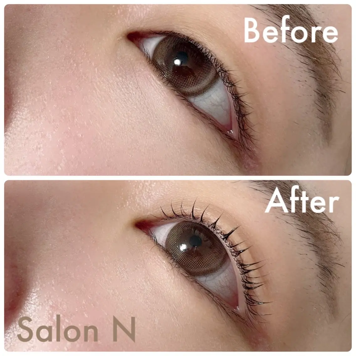 マツエク・マツパ 一重×まつ毛パーマ Lash  Lift Salon Nのマツエク・マツパデザイン