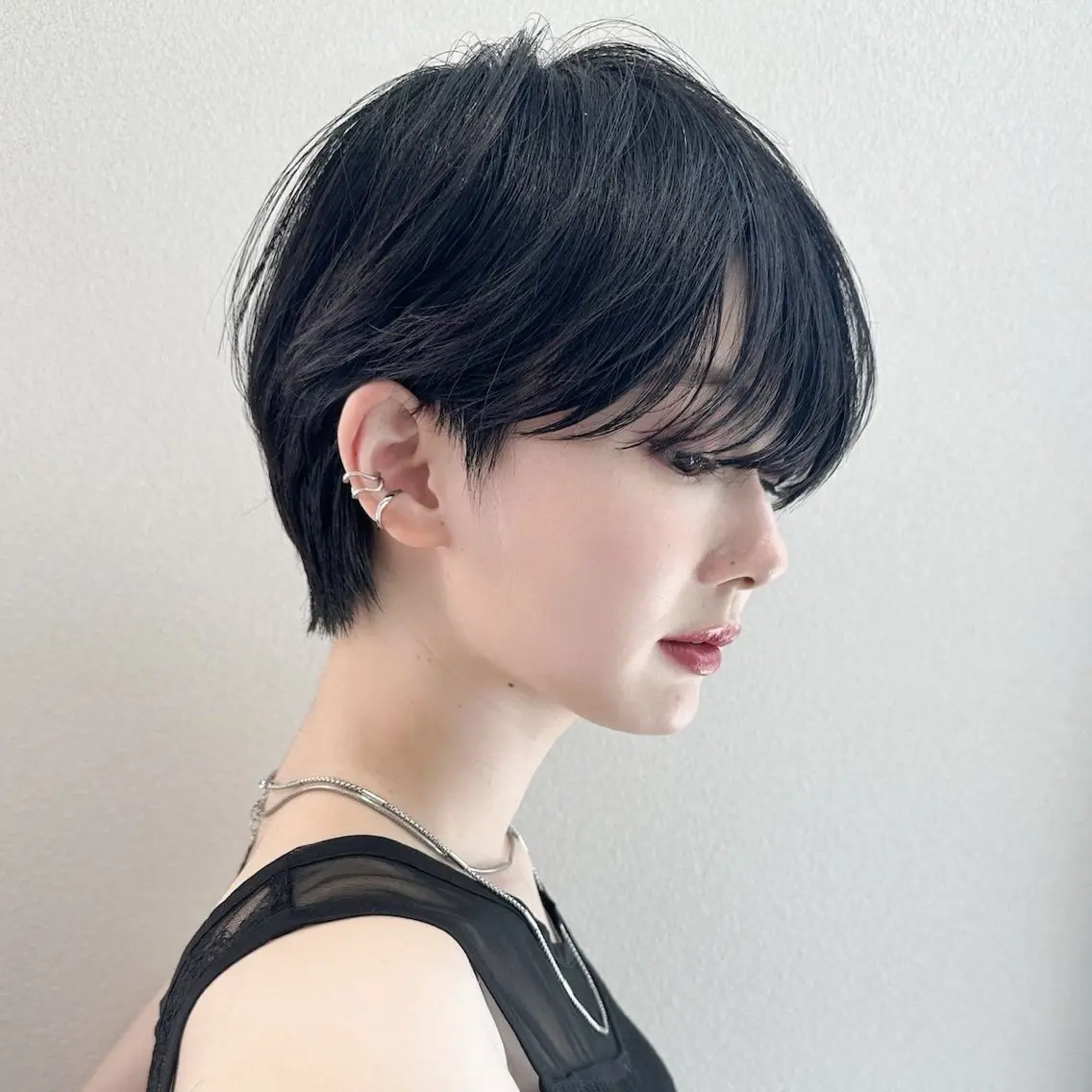 ショート ショートヘア シモカワ マシロのヘアスタイル