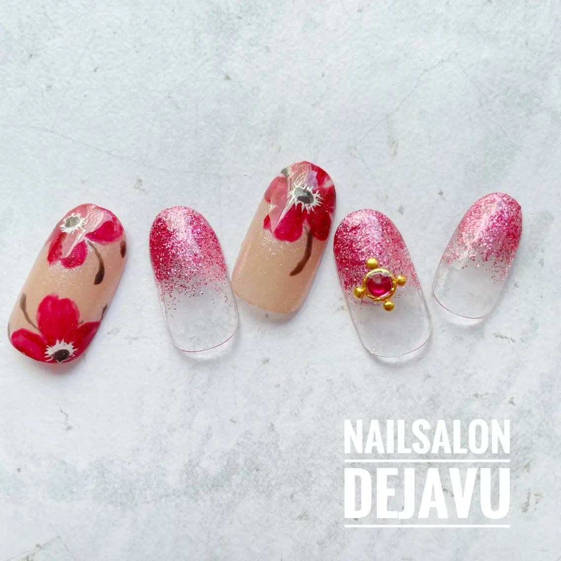 ネイル ハンドネイル Nail salon Dejavu 🌿のネイルデザイン