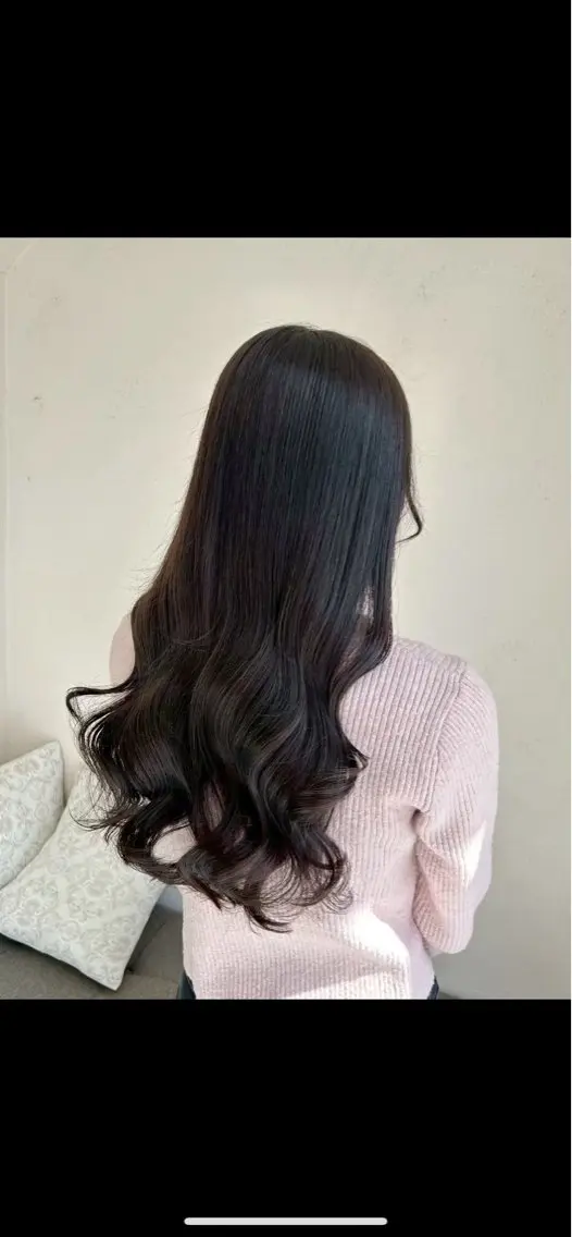 イルミナカラー+うる艶トリートメント💜の写真