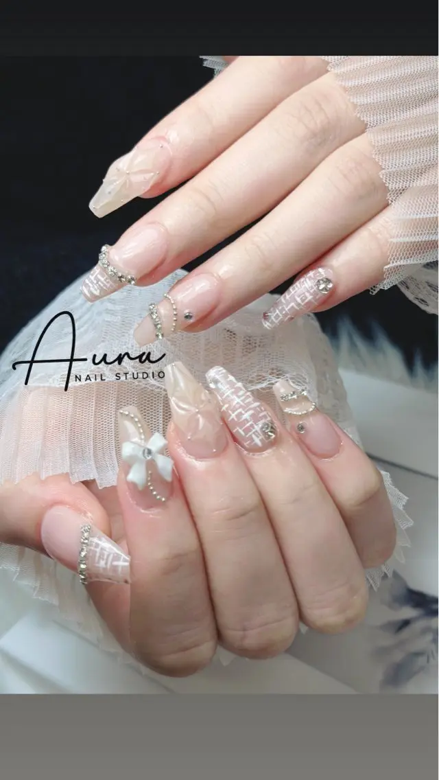 ネイル ハンドネイル Aura Nail HanNaのネイルデザイン