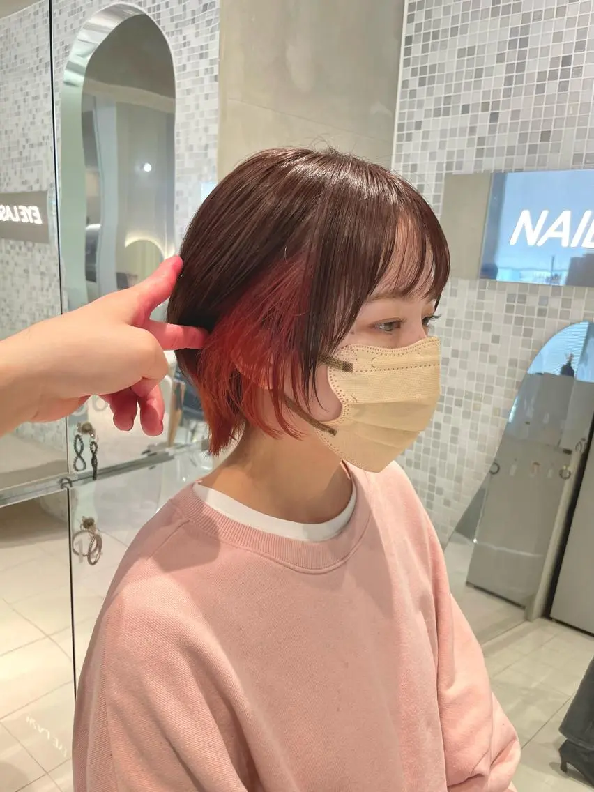 ✨ミニモ限定✨毛先のグラデーションカラーorインナーカラー￥6900の写真