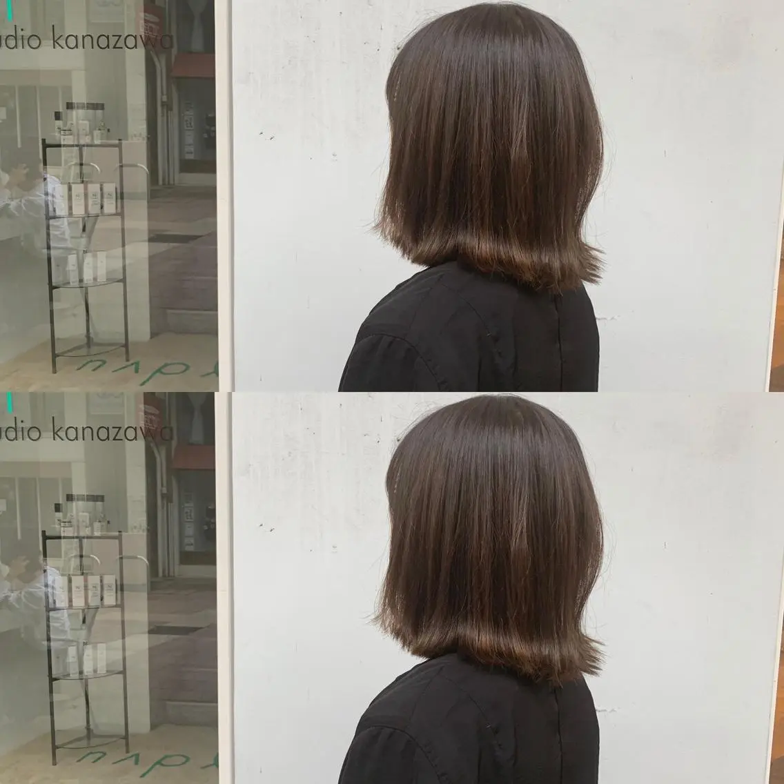 カラー 中門 玲那のヘアスタイル