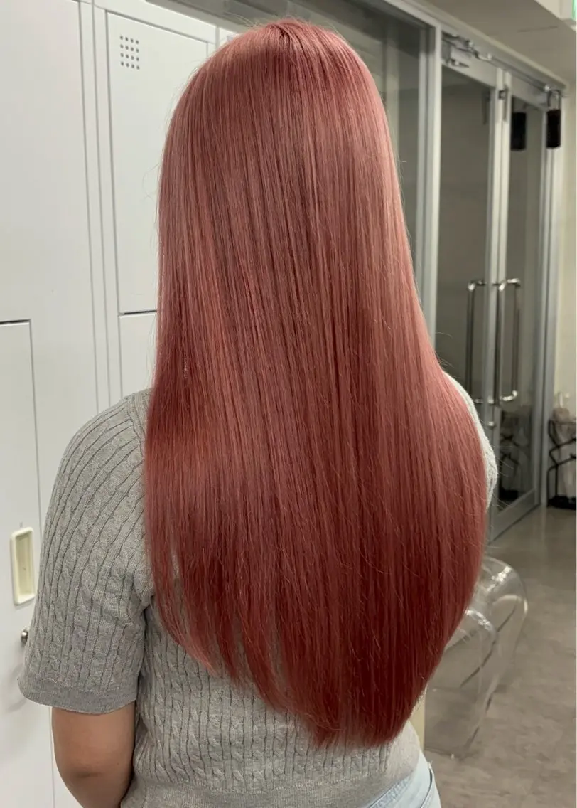 セミロング 長谷川 日南のヘアスタイル