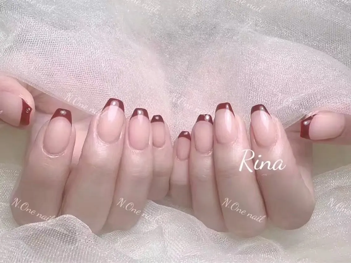 ネイル 長いだし/スカルプ/ パラシェルN.oneのネイルデザイン