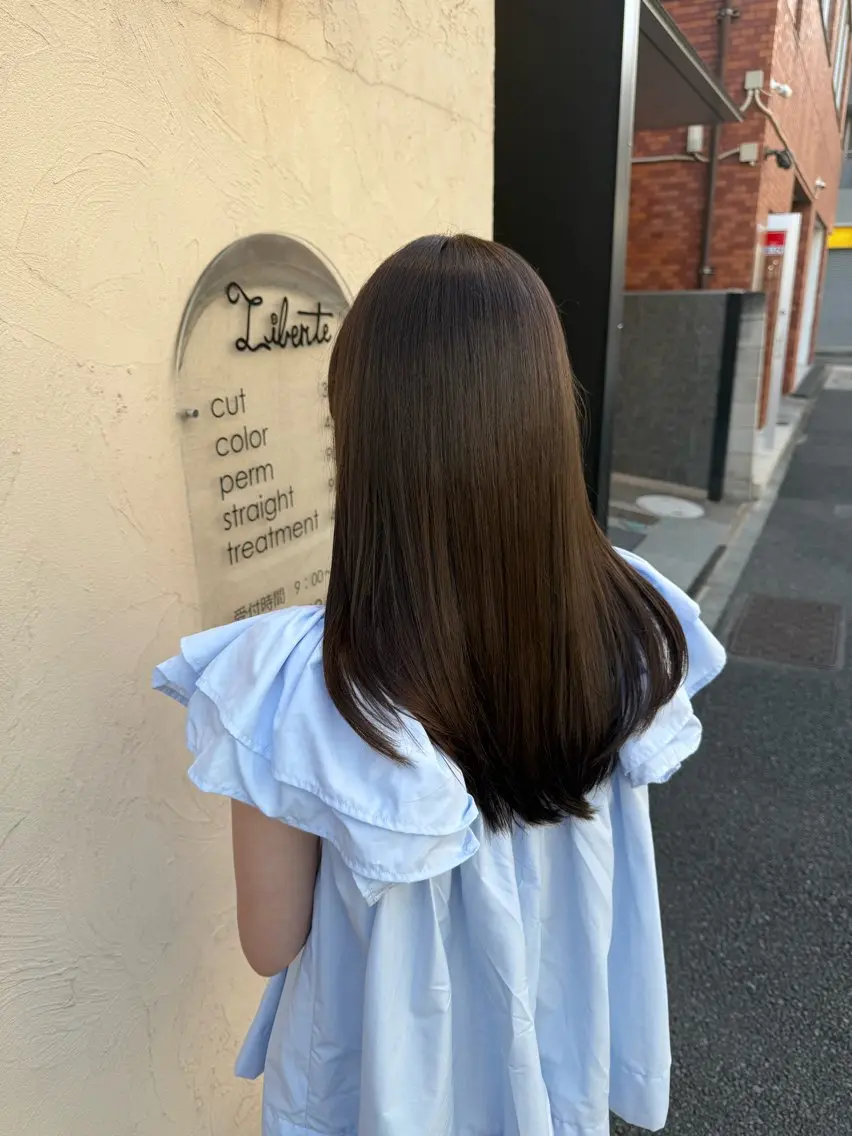 『♡美容学生学生限定♡』透明感カラー➕2stepトリートメント️🫧の写真