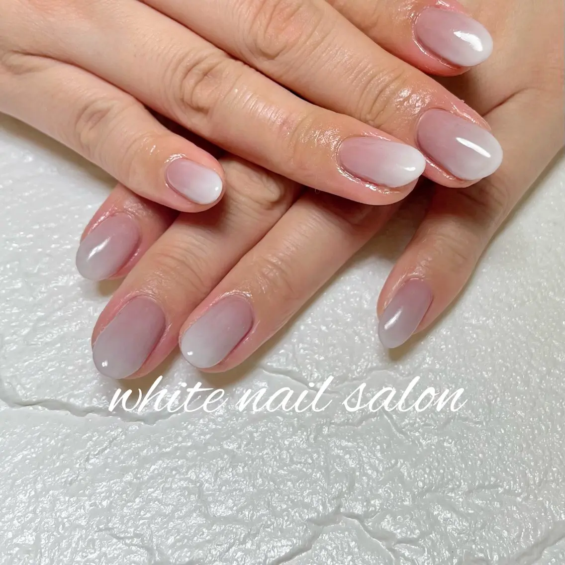 ネイル 持ち込み ハンドネイル white nail salonのネイルデザイン