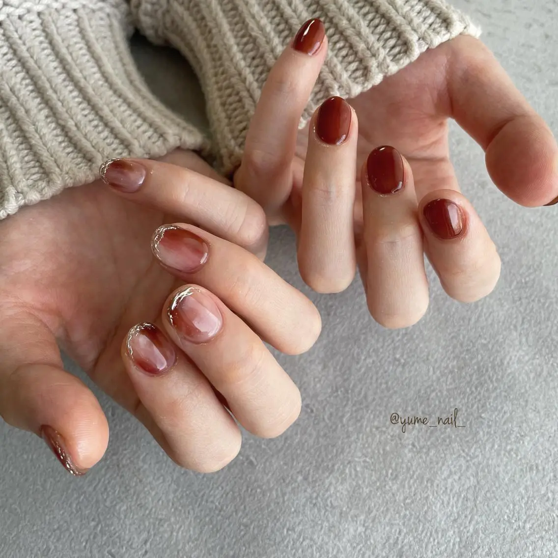 ネイル アートネイル シンプルネイル yume nailのネイルデザイン