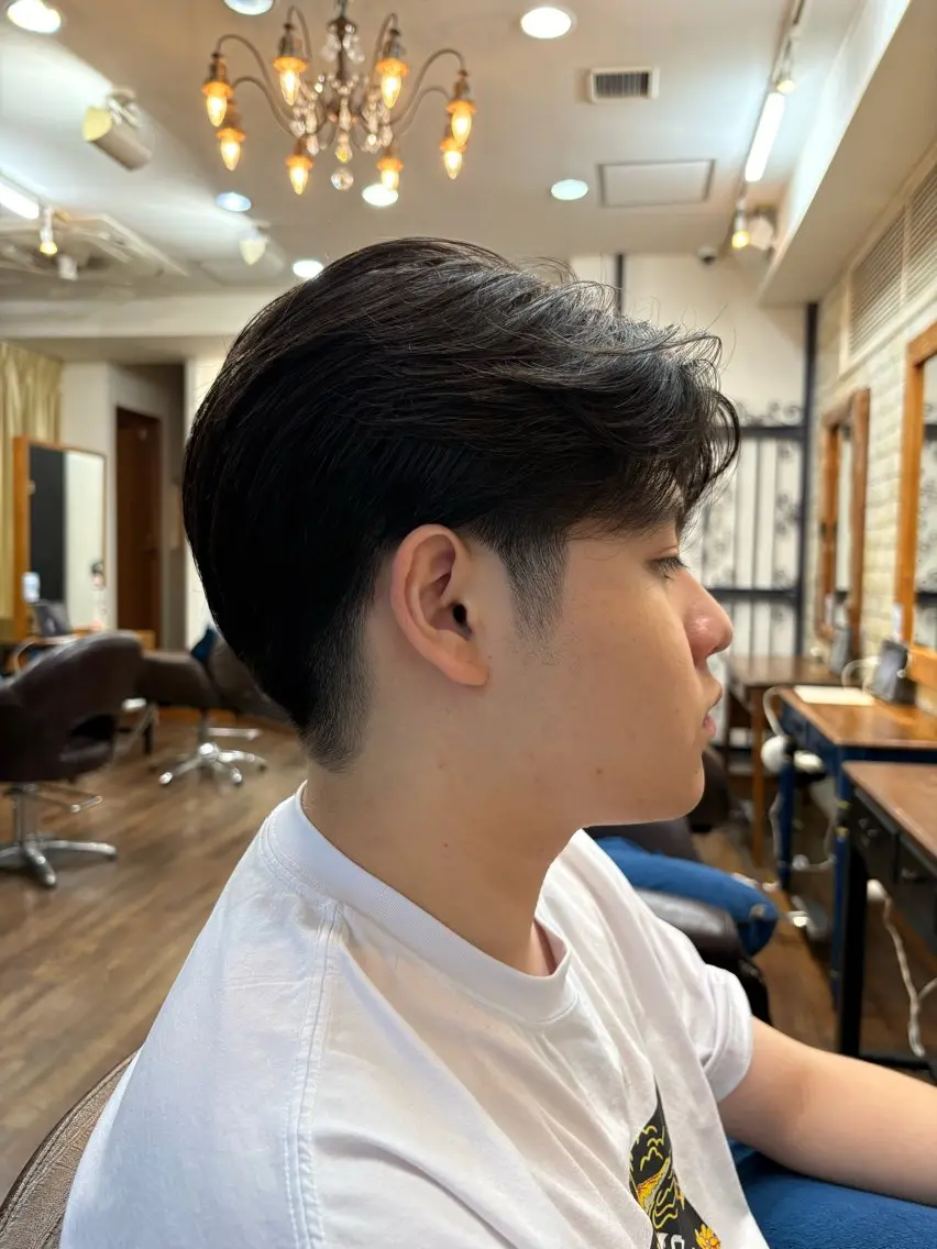 メンズ 💈直毛×ツイスパの プロ🥷清水真之介のヘアスタイル