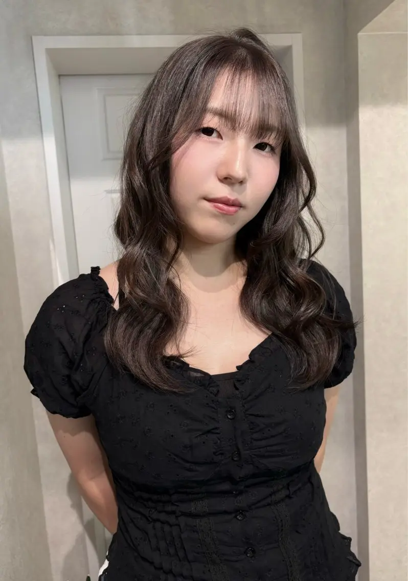 ロング ヘアカラー 透明感モテスタイル 💞SHIORI💞のヘアスタイル