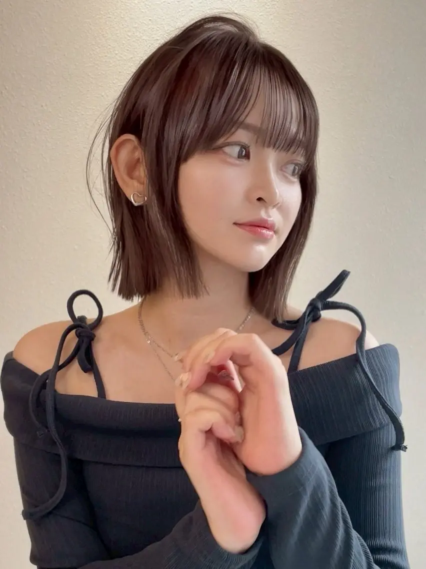 ショート カラー 大宮レイヤーカット ハッシュ　柏崎颯刀のヘアスタイル