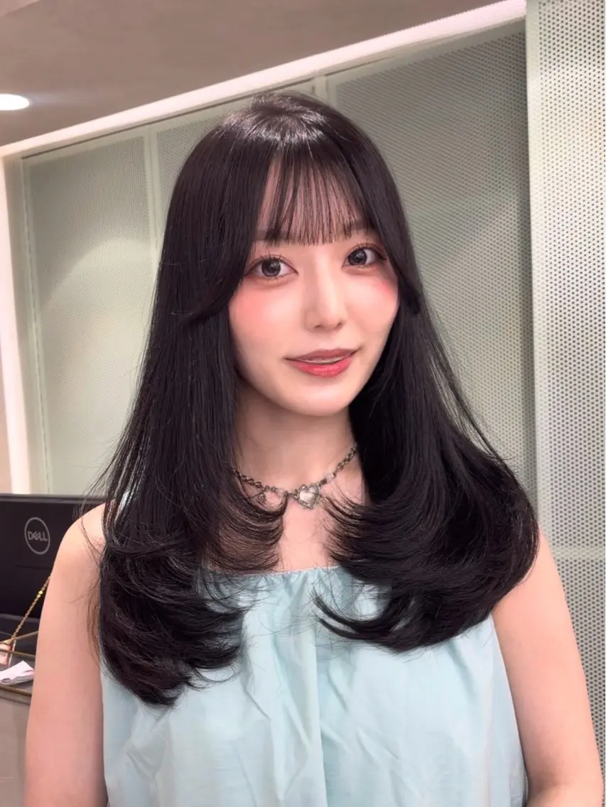 カラー ヘアカラー トリートメント ANRI🎀 福岡美容師/韓国🎀のヘアスタイル