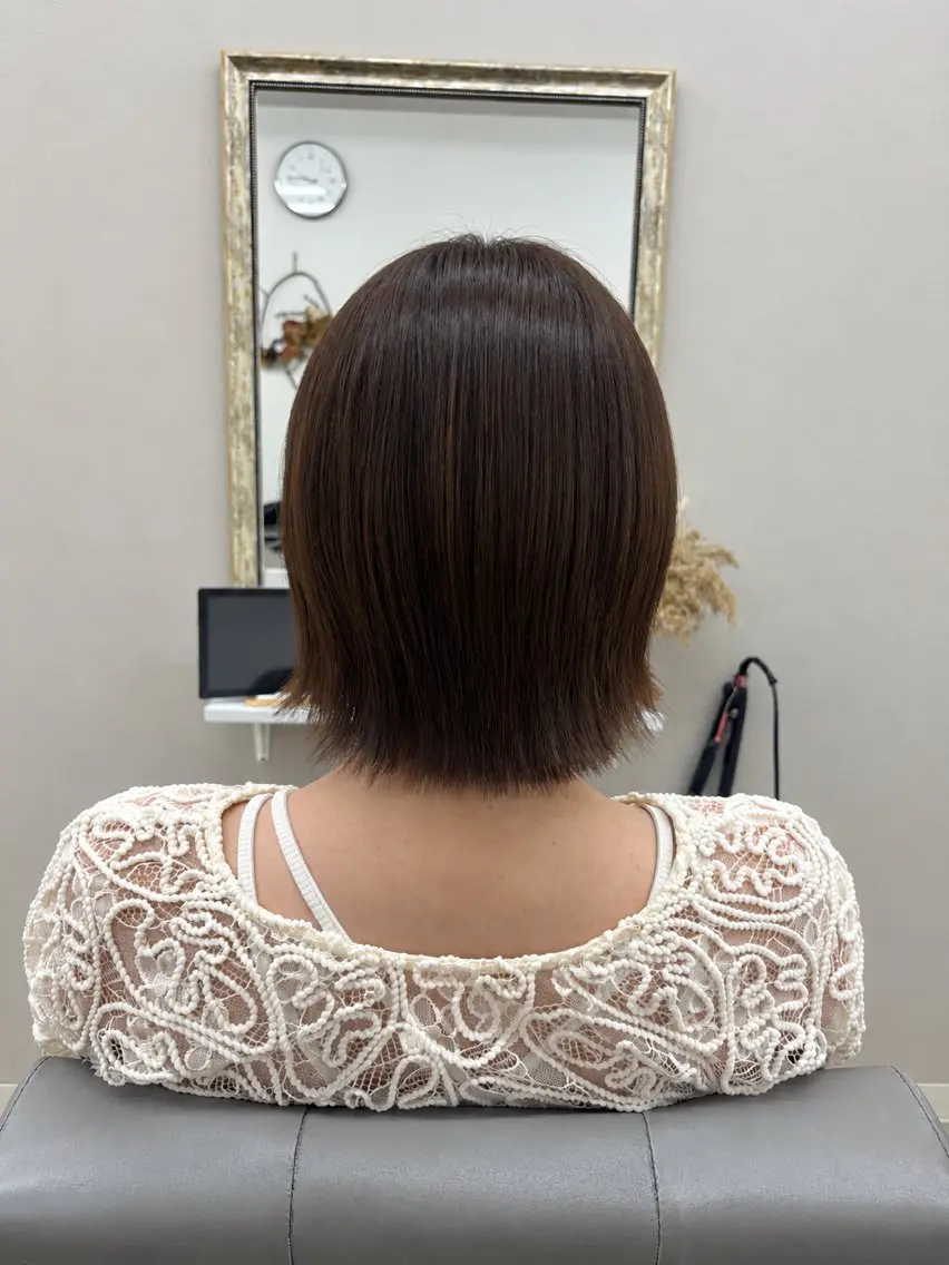 ショート カラー 女性専門サロン luna【moka】のヘアスタイル