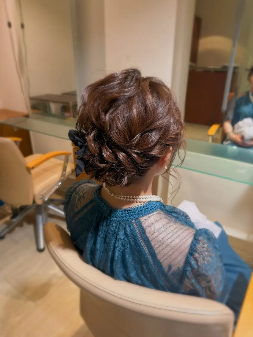 ヘアアレンジ 飯島 景子のヘアスタイル