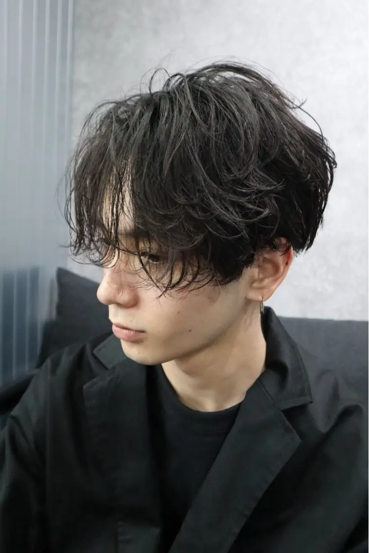 パーマ メンズ カット パーマ 🔥メンズ職人🔥 ✂️加瀬澤駿✂️のヘアスタイル