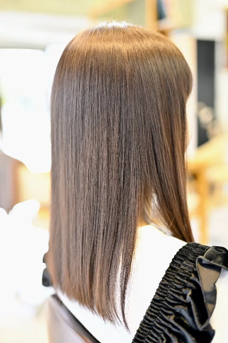 カット & ヘアカラーの写真
