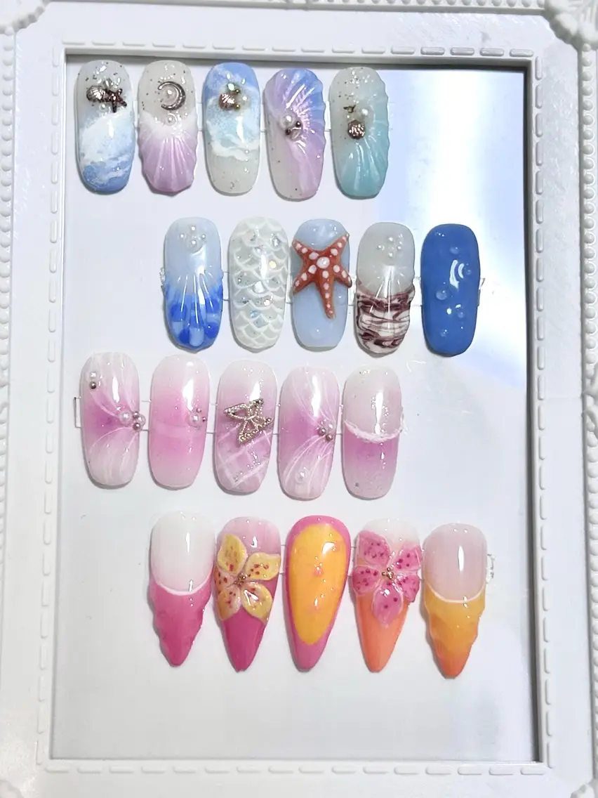 ネイル ジェルネイル 持ち込み ワンカラーネイル スカルプネイル xinh nailsのネイルデザイン