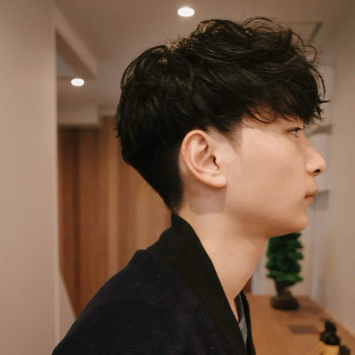 メンズカット＋パーマの写真