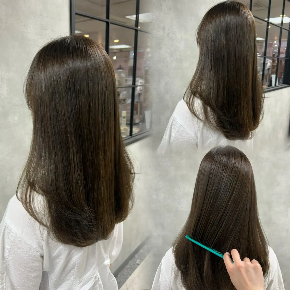 ロング カラー 透明感カラー 縮毛矯正 トリートメント カット ヘアカラー 縮毛矯正 トリートメント 🌈半谷 千尋⛅️✨のヘアスタイル