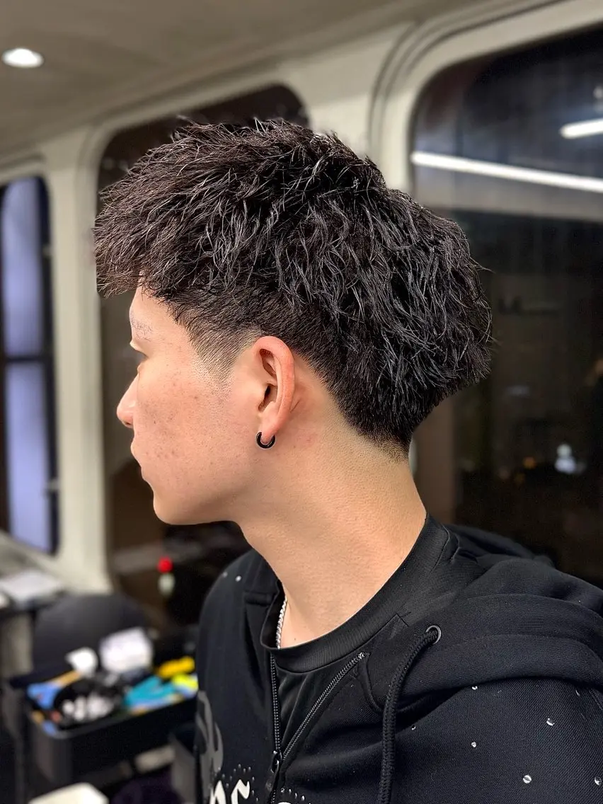 ショート ショートヘア 豊崎 佑輔のヘアスタイル
