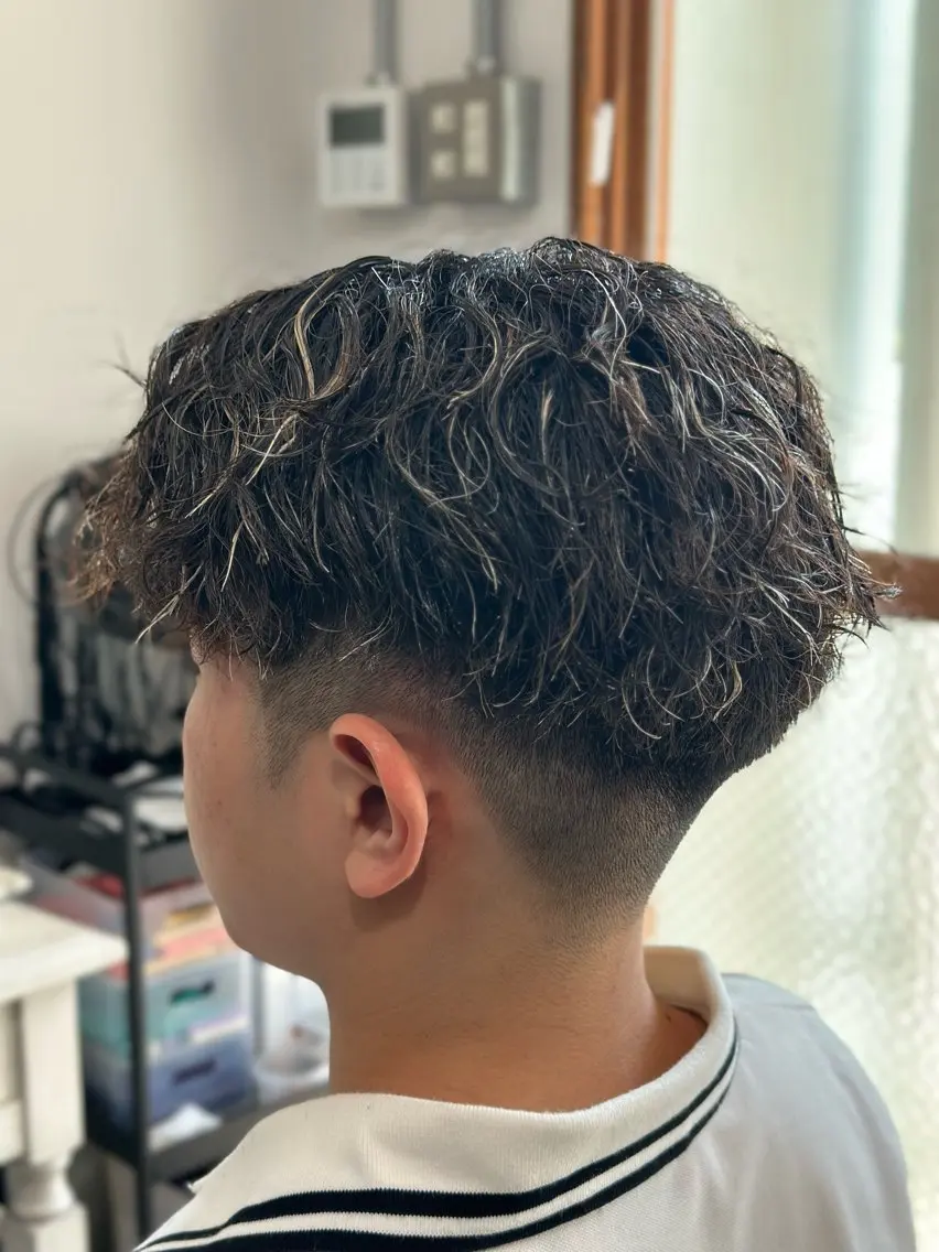 カラー メンズ メンズハイライト ハイライトカラー ヘアカラー Snalyメンズ特化 スエハラのヘアスタイル