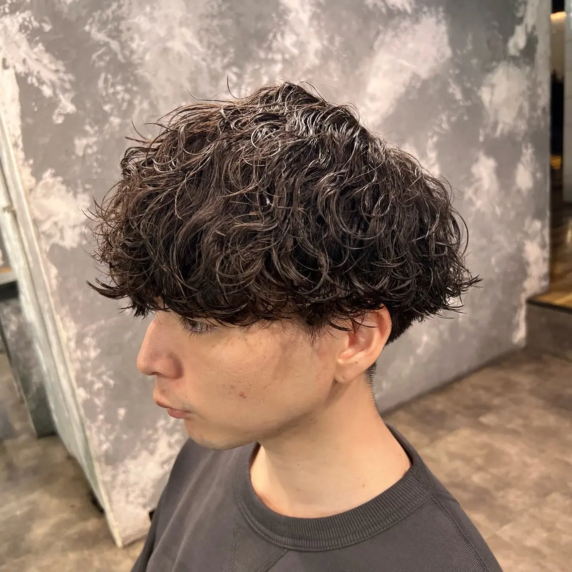 メンズ カット パーマ 🪽直毛男子の救世主 🪽フェザーパーマのヘアスタイル