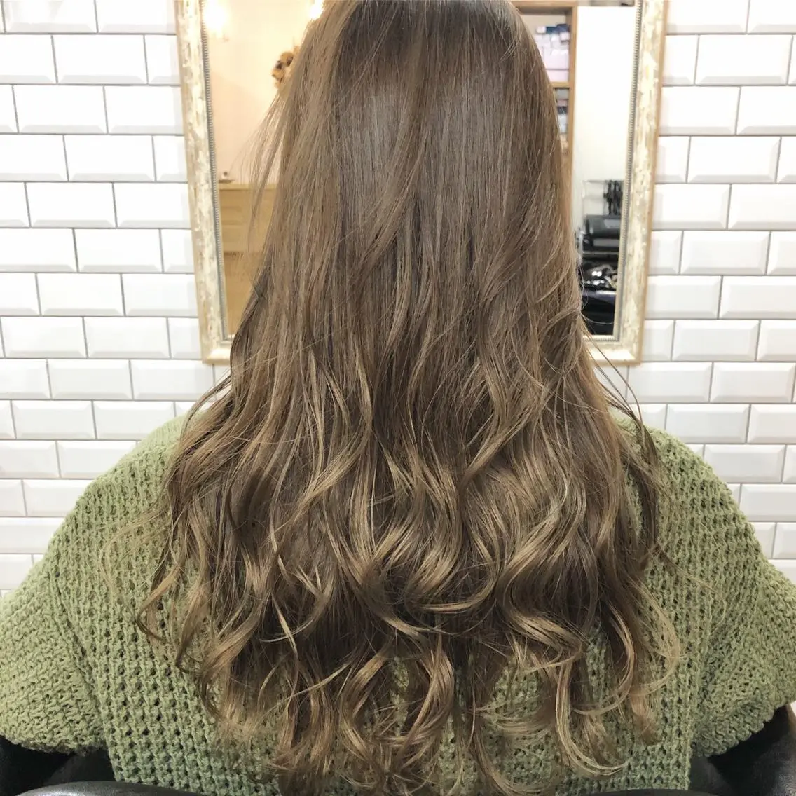 ロング カラー 橋本 敬介のヘアスタイル