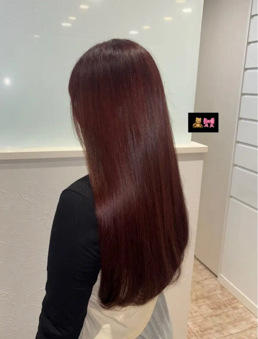 カラー ヘアカラー 島崎 夏希のヘアスタイル
